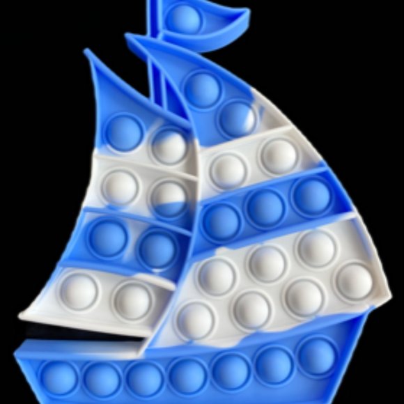 Fidget Toy Pop Its Sailboat - Picture 1 of 3